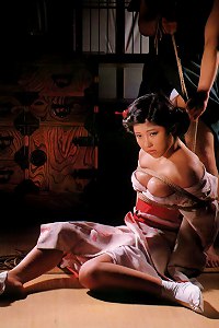 Pretty young Asian girls treated to all sorts of extreme bondage play.